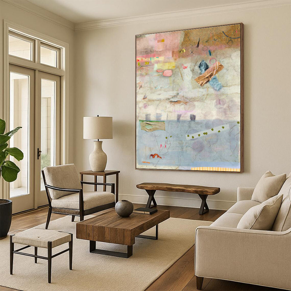 Blue Abstract Painting: Exploring the Depths of Emotion and Creativity