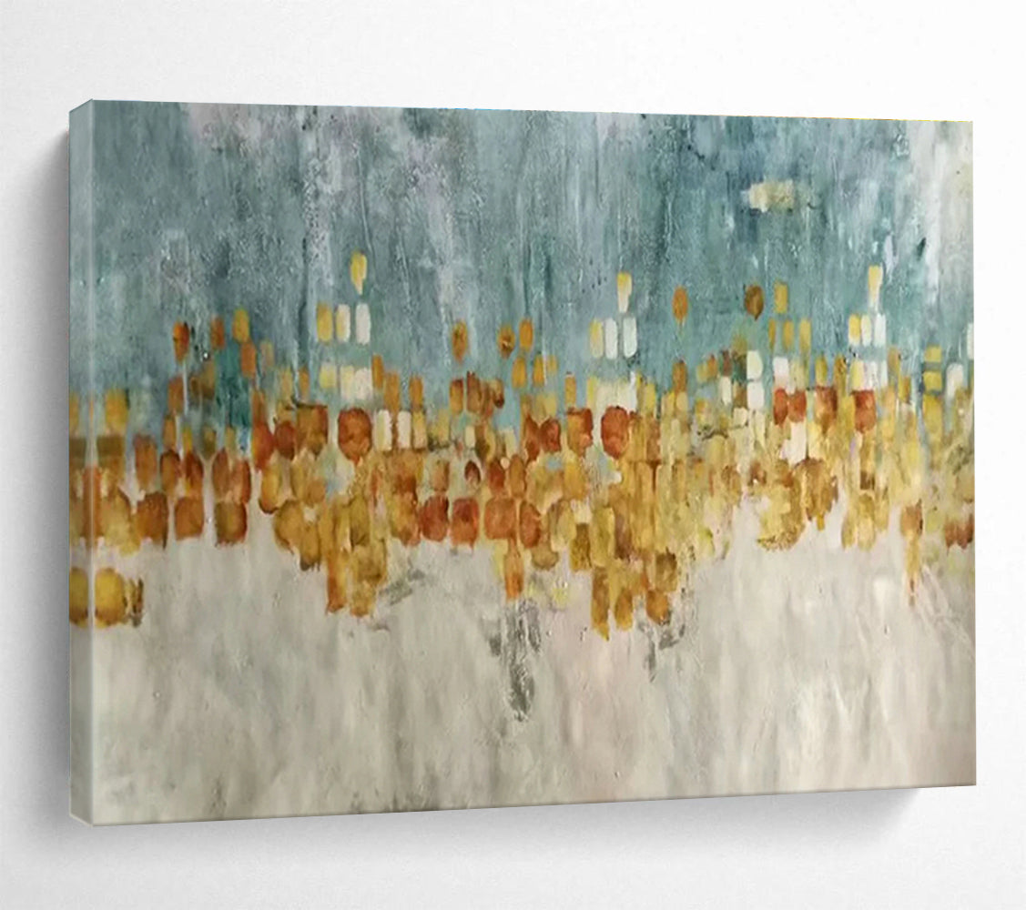 City Skyline Silhouette Art for Industrial - Chic Loft Living Rooms DLZ3225