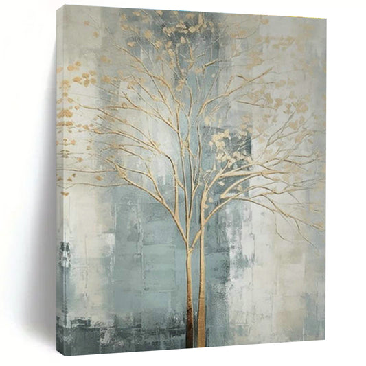 Golden Tree Art for Luxury Hotel Lobby Entrances DLZ0120