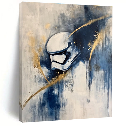 Pop - Culture Abstract Helmet Art for Game Room & Man Cave STSC667