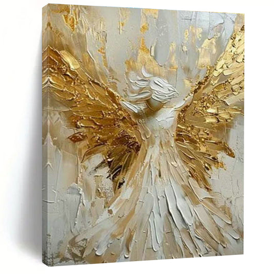 Golden Angel Painting for Bedroom & Living Room DLZ0359