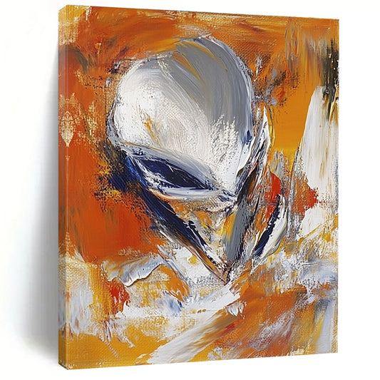 Abstract Alien Figure for Sci - Fi Lounge & Creative Kids’ Room STSC626