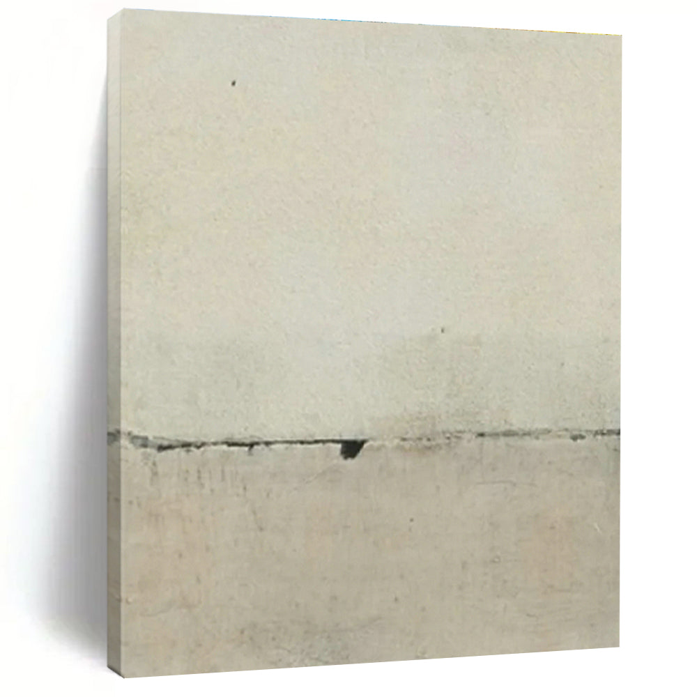 Light Gray Solid Abstract Art for Neutral - Toned Home & Modern Gallery DLZ1129