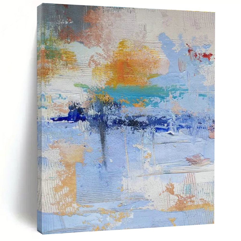 Multicolor Abstract Art for Living Room & Office DLZ0337