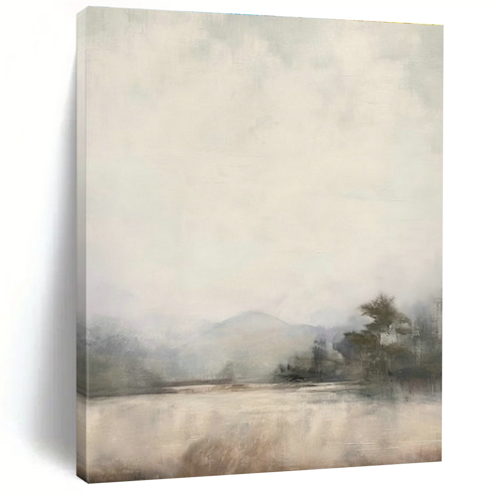 Light Landscape Art for Rustic Cabin & Meditation Garden DLZ0719