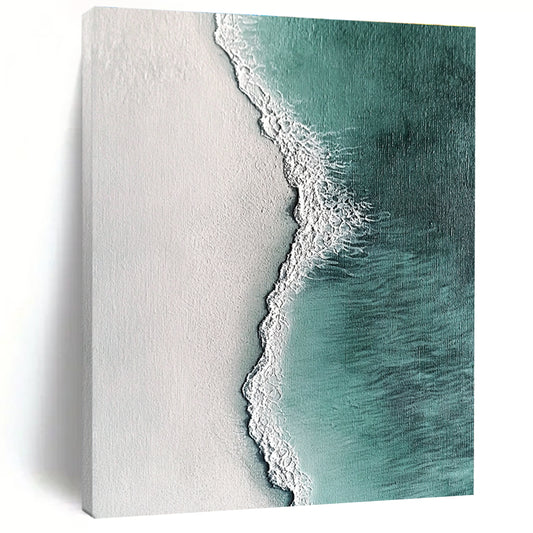 Aerial View of Turquoise Beach for Nautical - Themed Bedroom & Beachfront Café STSC532