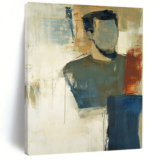 Abstract Portrait Figure for Contemporary Gallery & Creative Studio STSC624