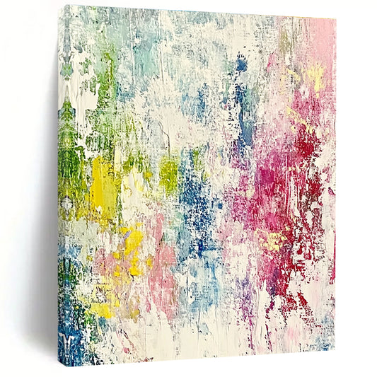 Colorful Textured Abstract for Bohemian - Style Living Room & Creative Café STSC581