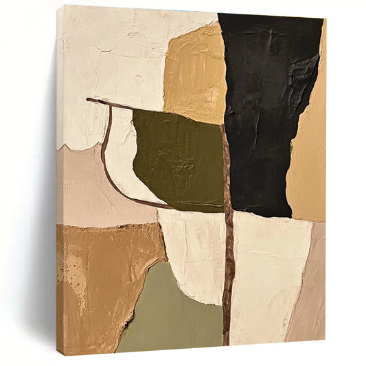 Mixed - Tone Shapes Art for Lounge & Library STSC696