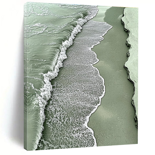 Aerial View of Green Waves for Nature - Inspired Home & Eco - Friendly Boutique STSC533