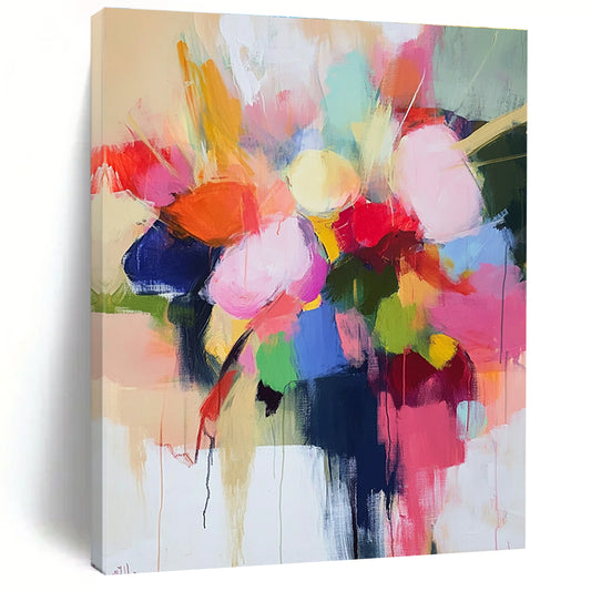 Colorful Abstract Floral Bouquet for Bohemian Home & Wedding Venue STSC773