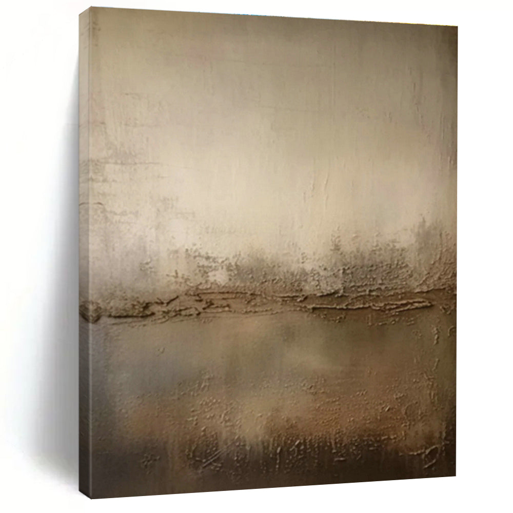 Beige Textured Abstract for Rustic - Chic Home Library & Artisanal Coffee Roastery DLZ0898