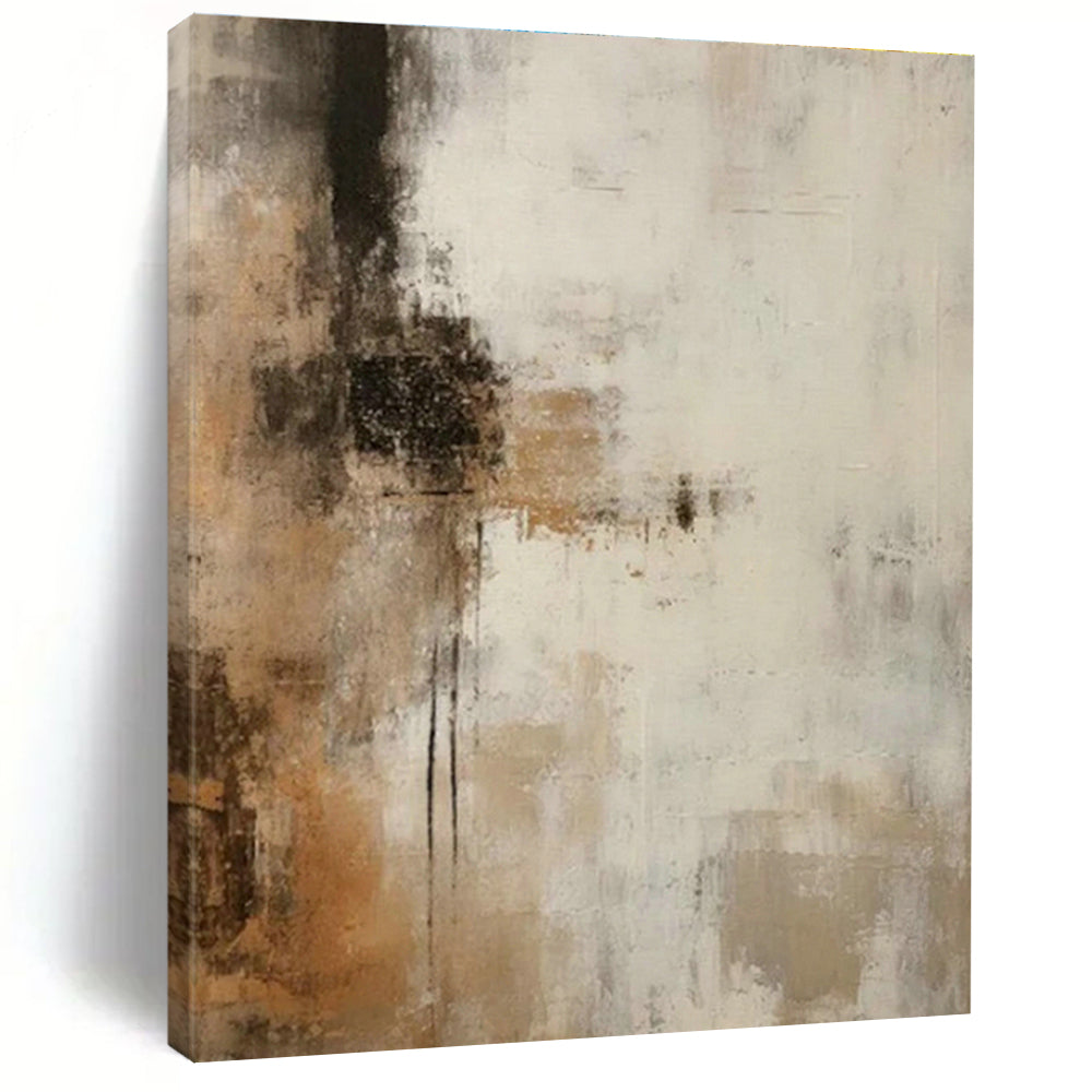 Neutral - Toned Abstract Art for Modern Office & Contemporary Living Room DLZ2118