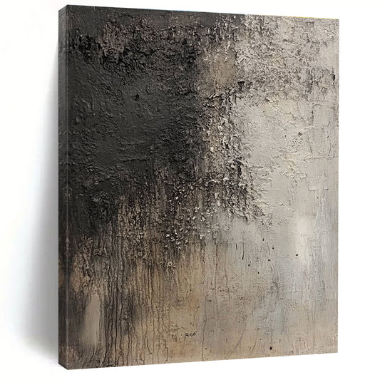 Textured Gray Abstract for Industrial - Chic Loft & Contemporary Gallery STSC632