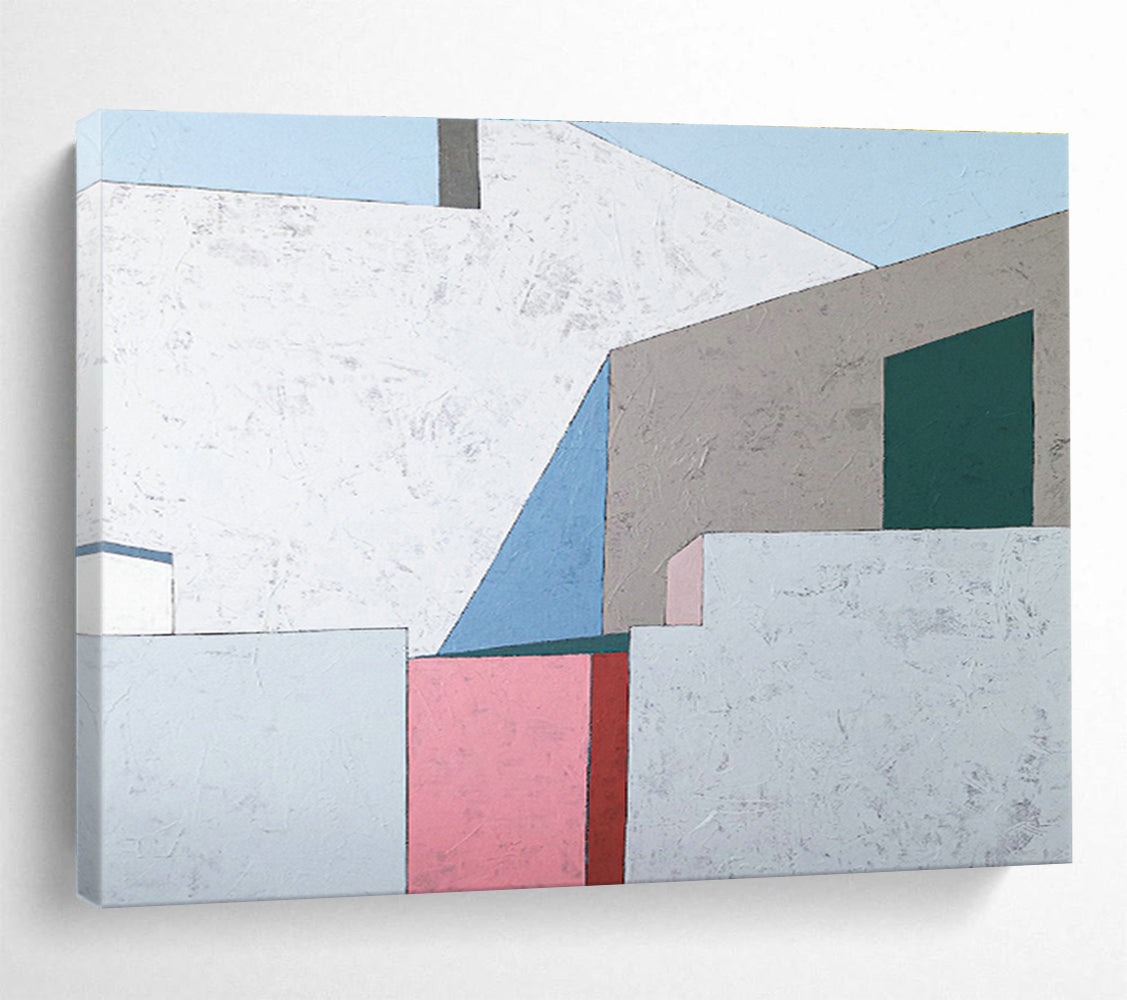Minimalist Geometric Architectural Abstract Art for Urban Design Studio DLZ2956