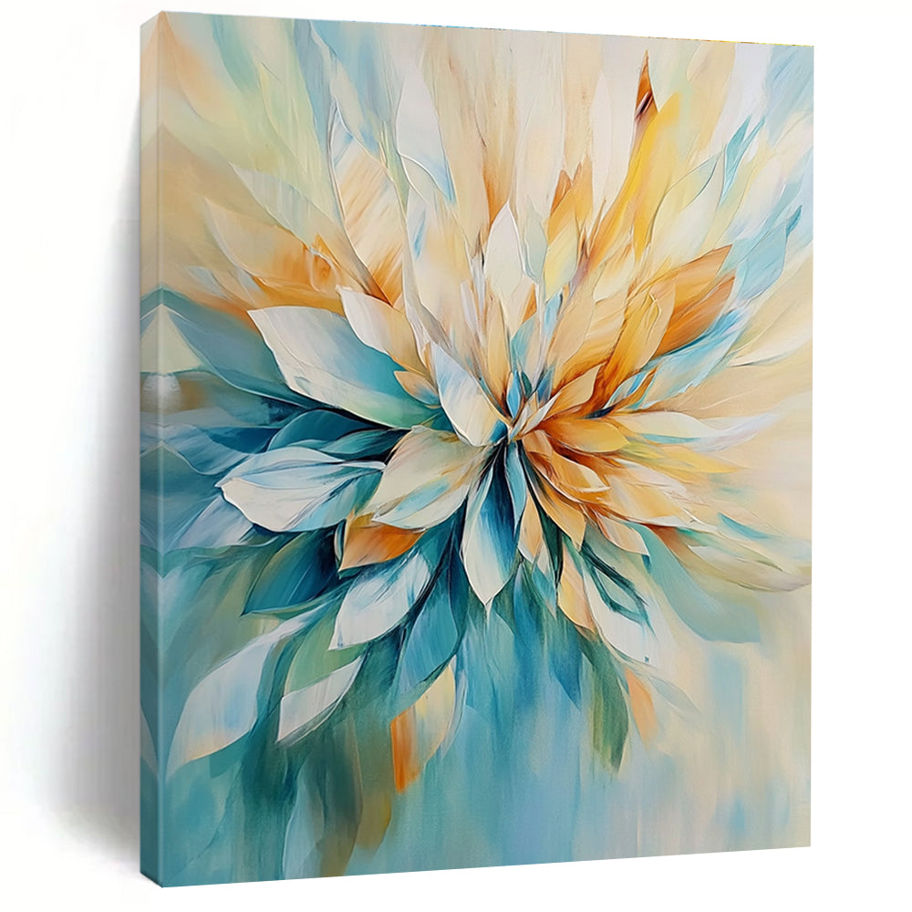 3D Abstract Flower for Modern Home Entrance & Art Gallery Foyer STSC435