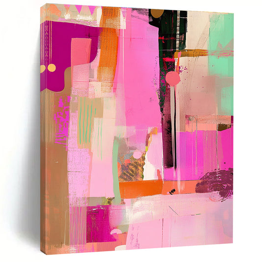 Colorful Abstract Shapes for Creative Café & Vibrant Art Studio STSC525