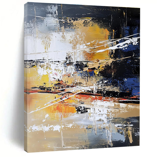 Vibrant Abstract Expressionism for Creative Agency & Urban - Themed Bar STSC766