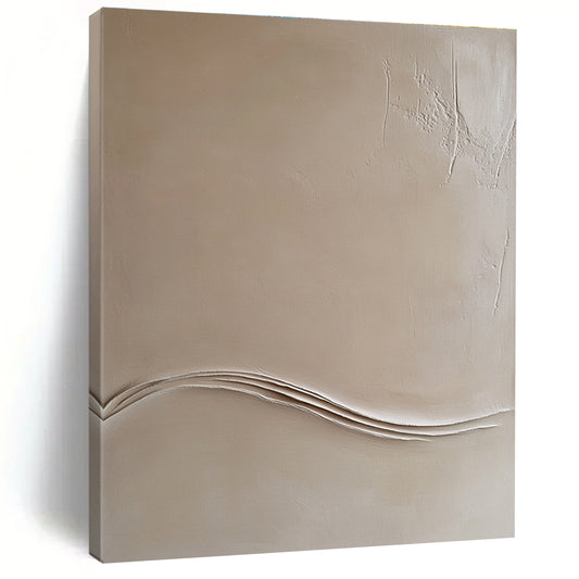 Textured Neutral Abstract for Minimalist Bedroom & Sophisticated Office STSC548