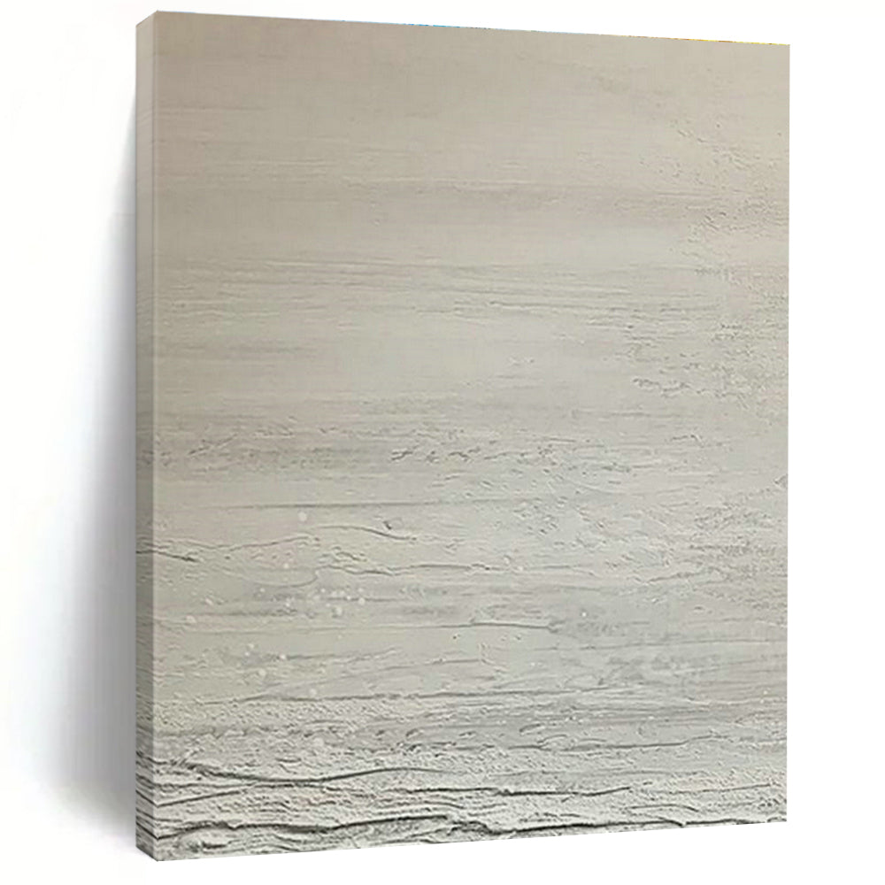 Light Gray Wave - Texture Art for Spa Wellness Center Relaxation Zones DLZ0206