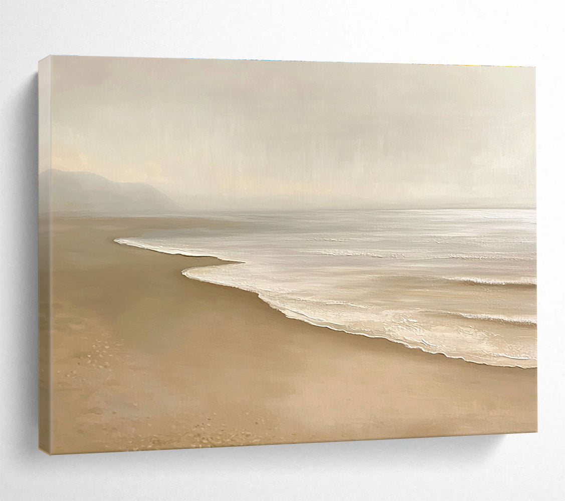 Minimalist Beach Art for Scandinavian - Style Home & Minimalist Art Gallery SC424