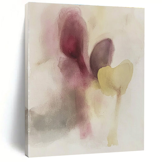 Muted Color Abstract Shapes for Minimalist Living Room & Calming Meditation Space STSC503