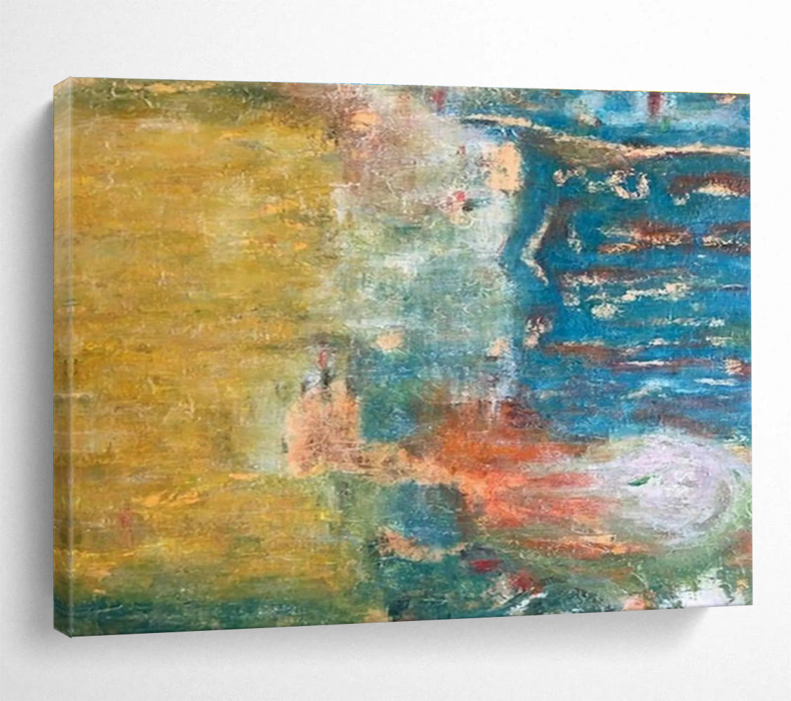 Color - Blended Abstract Art for Trendy Café Communal Spaces DLZ3105