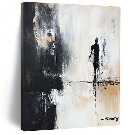 Silhouette Figure Abstract Art for Bedroom & Study STSC709