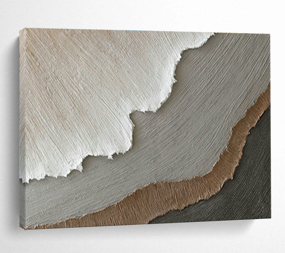 Layered Texture Abstract Art for Contemporary Office Reception Areas DLZ2635
