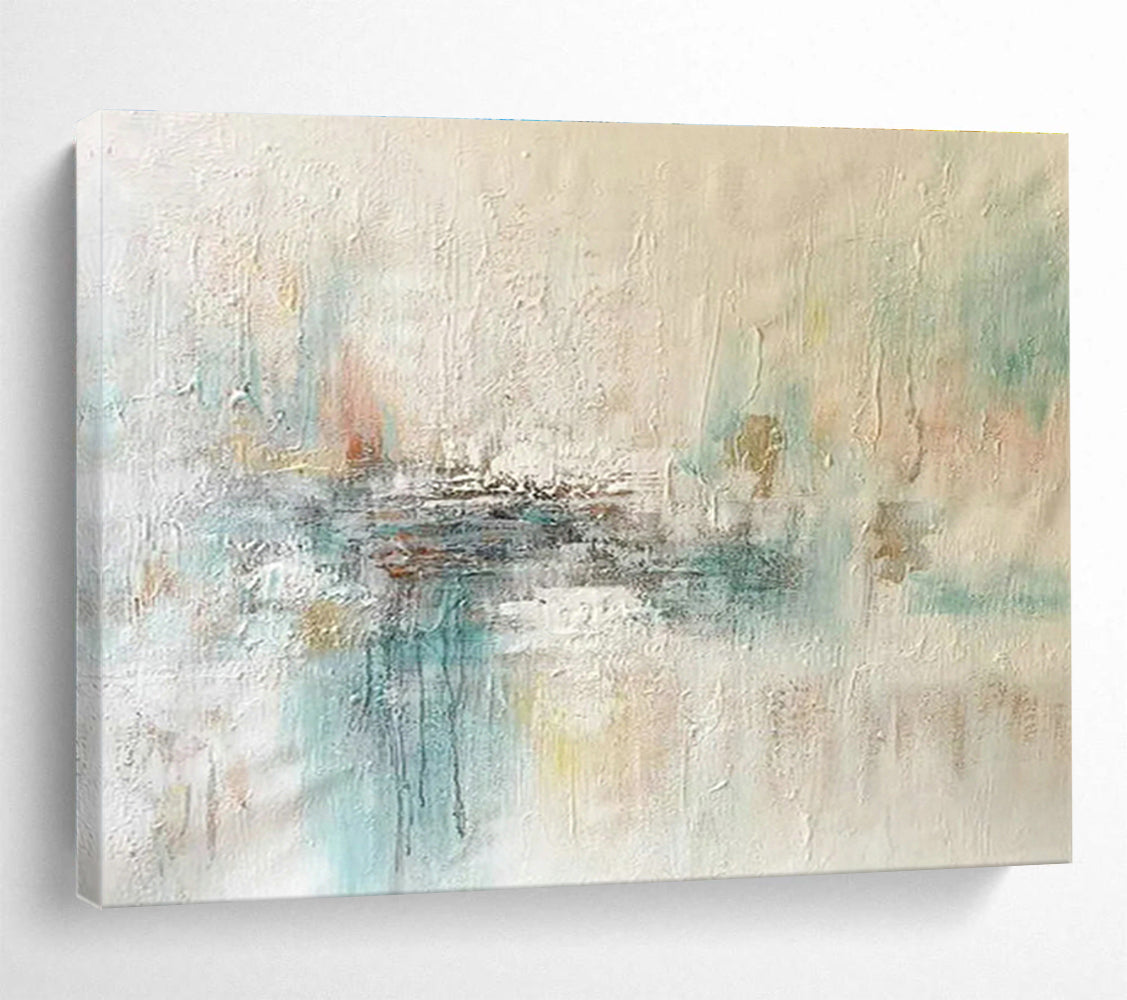 Soft - Color Abstract Art for Minimalist Spa Waiting Rooms DLZ2674