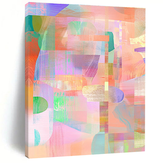 Pastel Color Collage for Bohemian - Style Bedroom & Artistic Retail Space STSC561