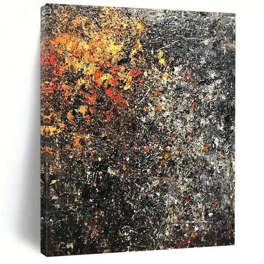 Textured Autumn Abstract for Rustic Cabin & Cozy Library STSC625