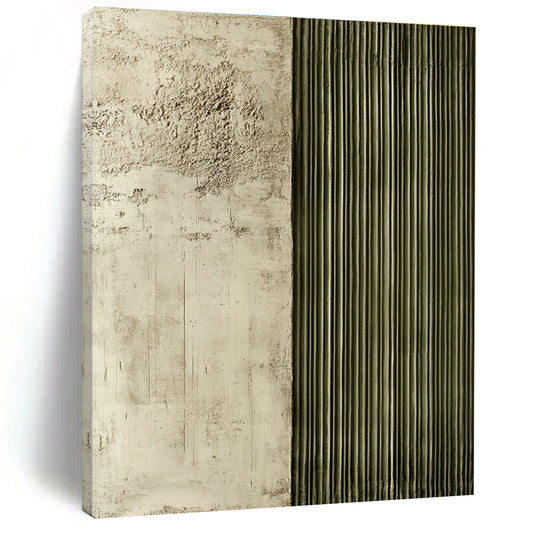 Textured Two - Tone Wall for Industrial - Chic Loft & Contemporary Art Studio STSC542