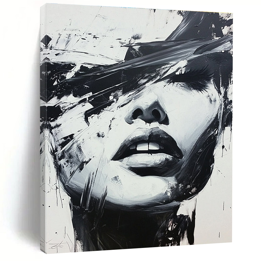 Edgy Figurative Art for Fashion Boutique & Contemporary Studio STSC023