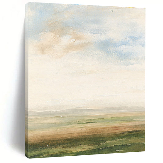 Watercolor Landscape for Rustic Home Library & Nature Lover’s Café STSC497