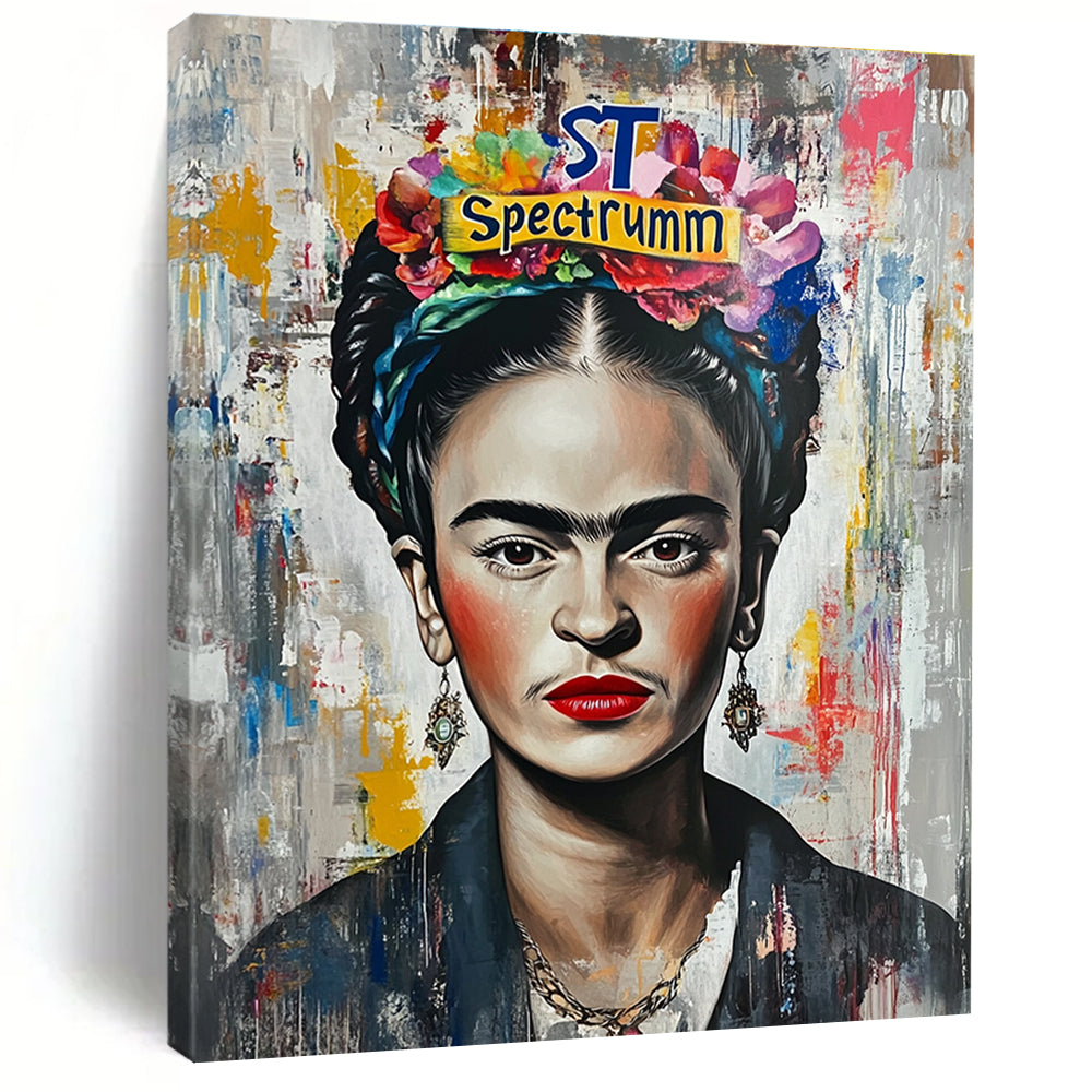 Frida - Inspired Portrait for Bohemian Home & Cultural Art Gallery STSC1128