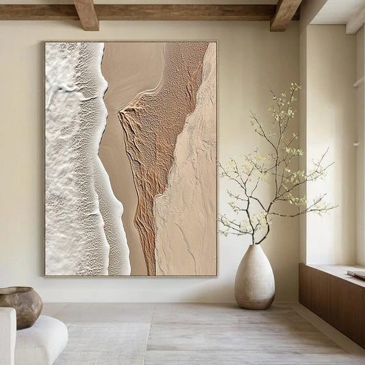 Aerial View of Beach and Sand for Beachfront Property Office & Travel Agency STSC1294