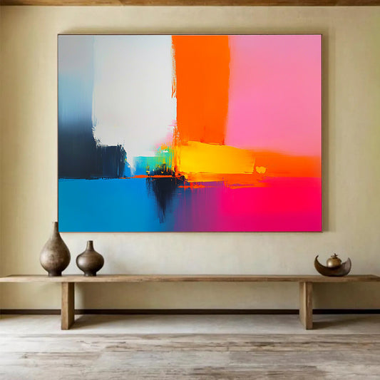 Vivid Color Blends Art for Creative Studio & Art Gallery Exhibition SC505