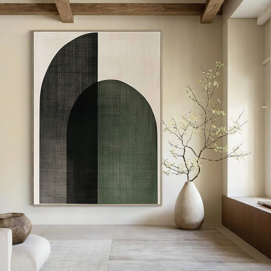 Textured Arches for Contemporary Home Hallway & Architectural Studio STSC1074