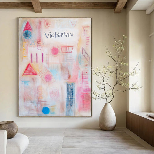 Victorian Abstract for Eclectic Vintage Shop & Art Gallery Nook STSC1204