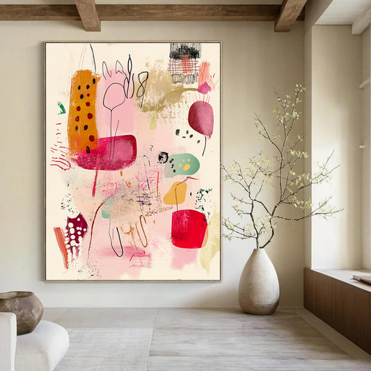 Colorful Abstract Shapes for Bohemian Café & Playful Kids’ Area STSC1193