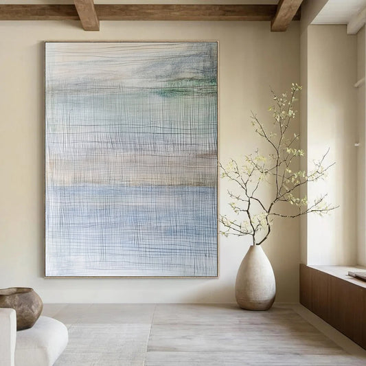 Line Drawing Abstract Art for Studio & Library STSC708