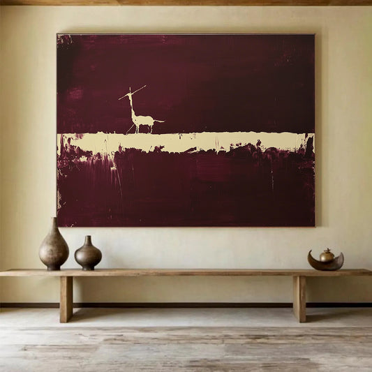 Minimalist Animal Silhouette Art for Rustic Cabin & Whimsical Children’s Room SC094