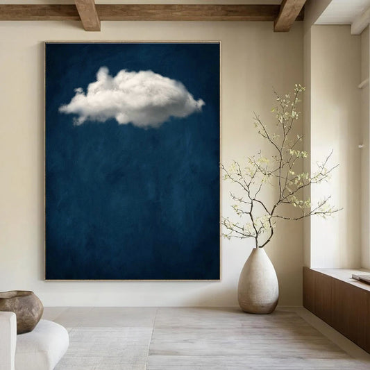 Lone Cloud Art for Bedroom & Living Room DLZ0388