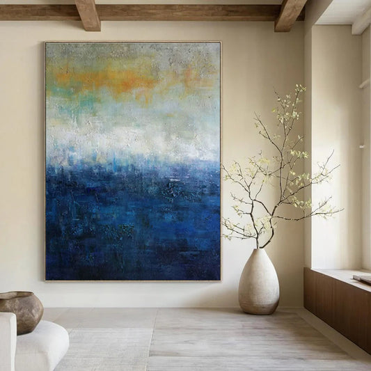 Gradient Color Abstract Art for Modern Spa & Art - Loving Coffee Shop DLZ1771