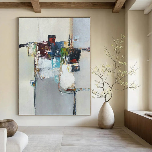 Colorful Geometric Abstract for Urban Loft Studio & Modern Art Gallery Pop - Up DLZ0924