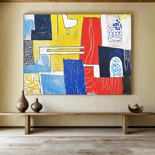 Black and White Geometric Shapes: Timeless Design for Museums & Dining Rooms SC516