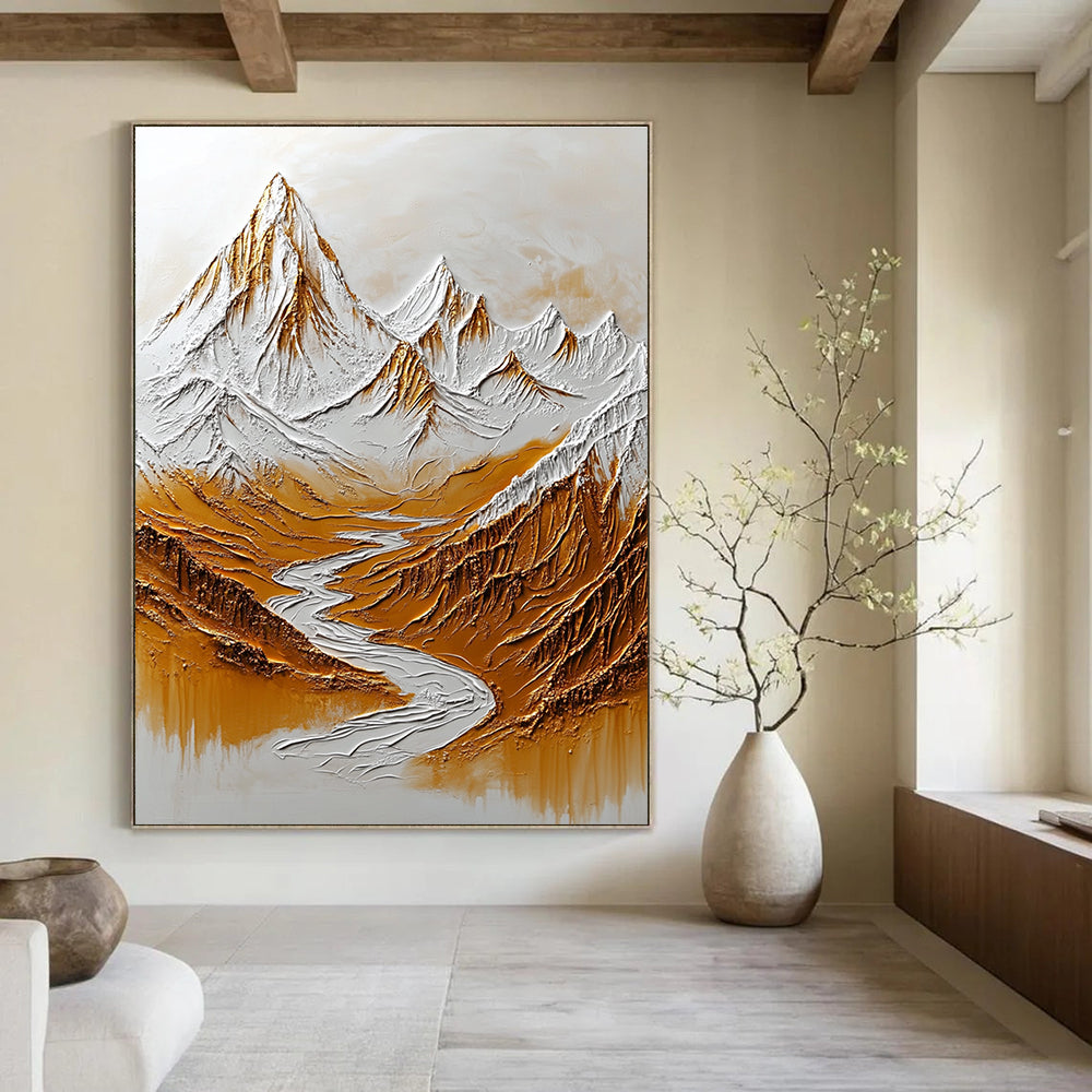 Opulent Landscape Art for Luxury Hotel Lobby & Mansion Study STSC003