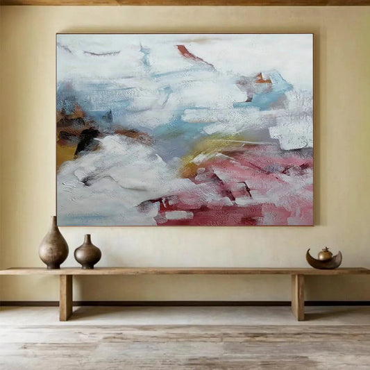 Colorful Abstract Art for Eclectic Living Room Corners DLZ2547