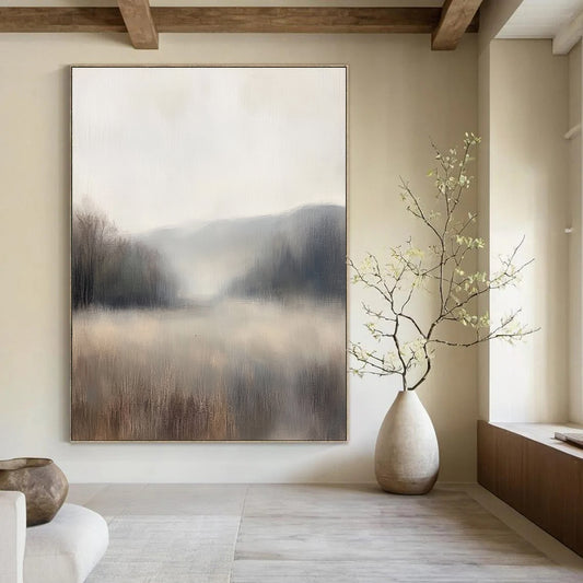 Misty Landscape for Meditation Space & Nature - Inspired Home STSC869